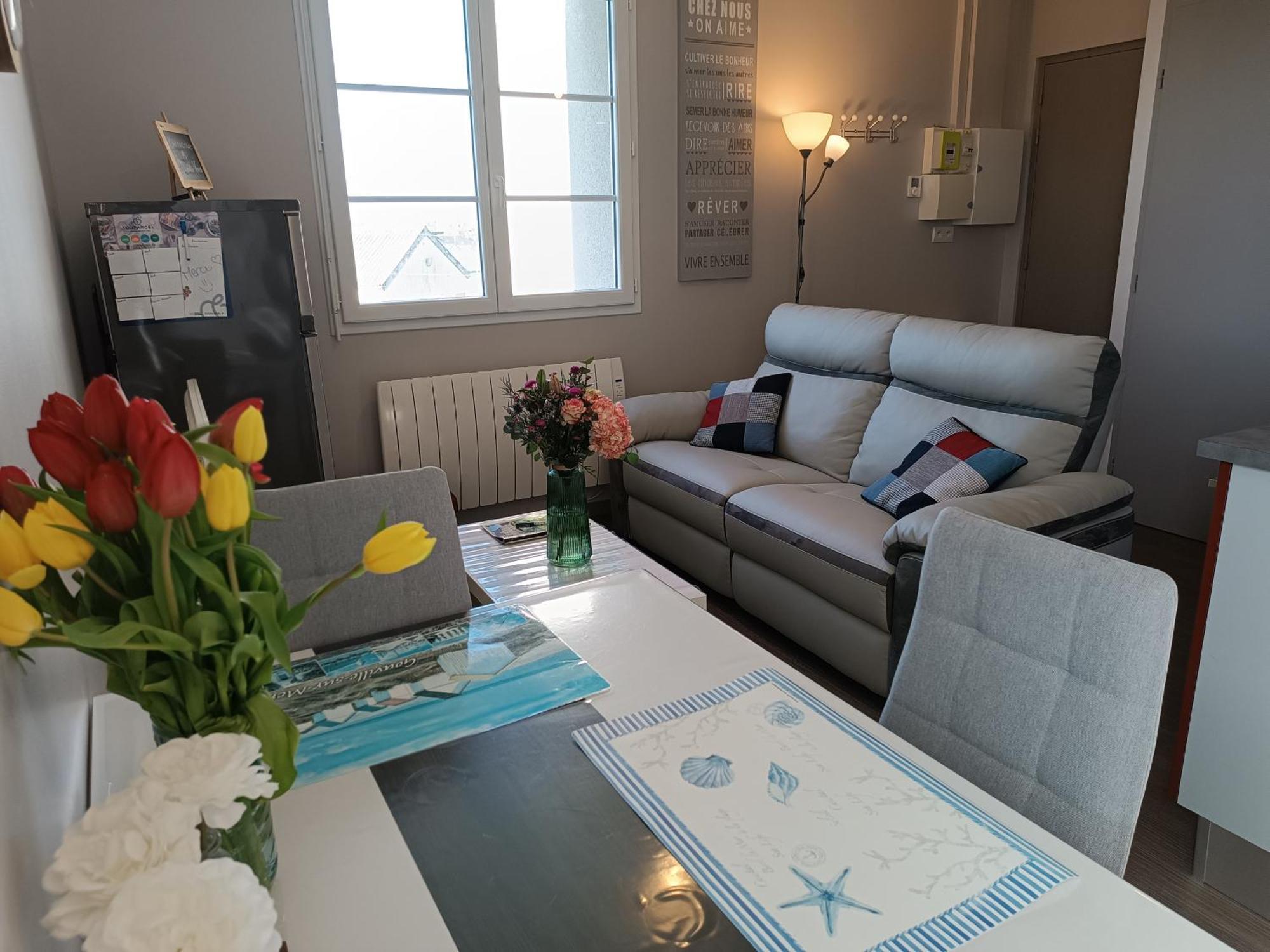 Appartement Cosy Proche Mer Gouville-sur-Mer المظهر الخارجي الصورة